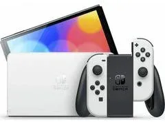Nintendo Switch OLED With White Joy-Con