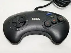 Sega Mega Drive 3 Button Controller [Red Buttons]