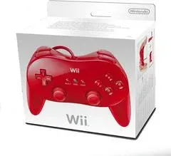 Wii Classic Controller Pro [Red]