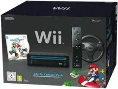 Wii Console Black v2: Mario Kart Edition