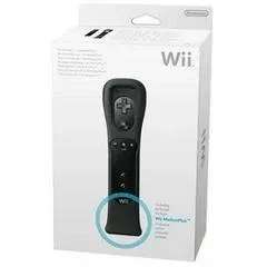 Wii Remote + MotionPlus Adapter [Black]